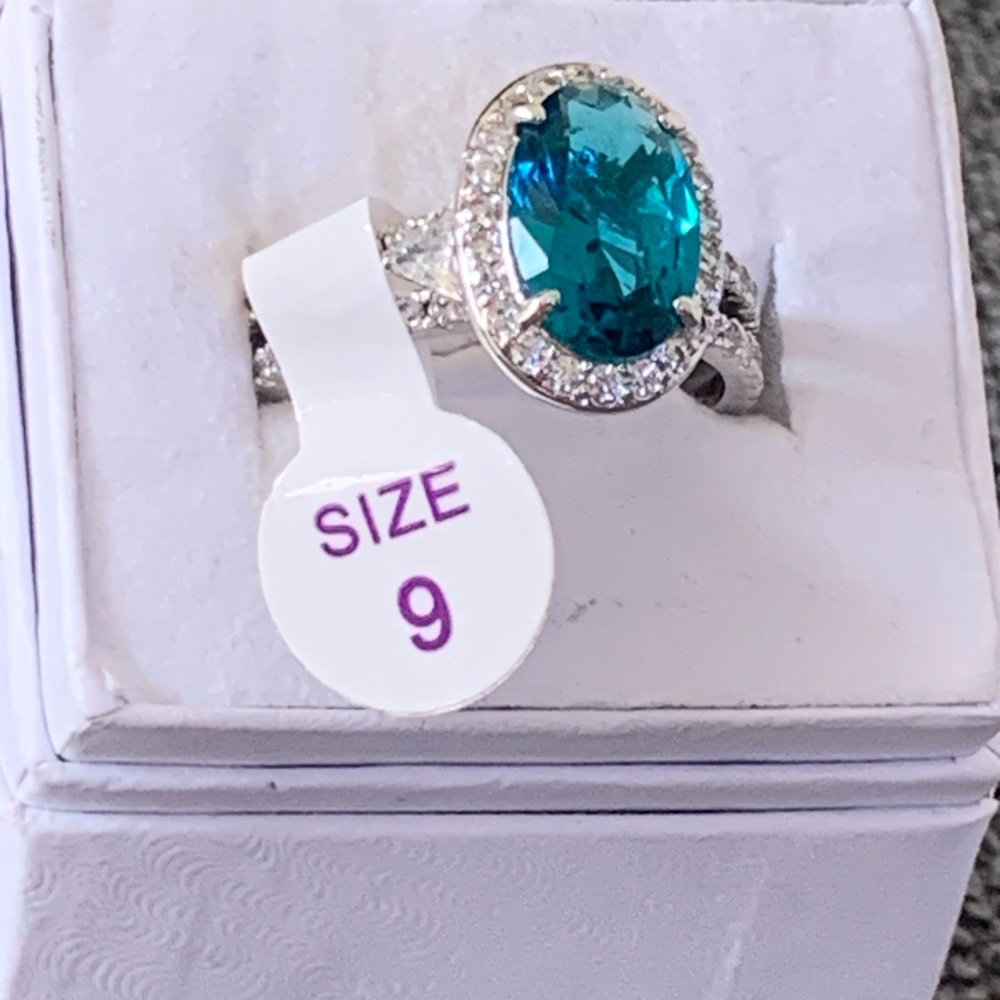 Bomb Party Lab Create Aquamarine on rhodium